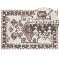 VINTAGE-TEPPICH Tomarza 230/160 cm - Multicolor, Textil (160/230cm) - Beliani