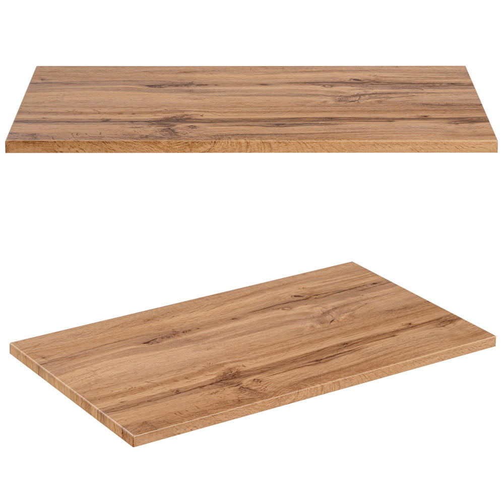 Thumbnail - Lomado Badmöbel-Set, Braun, Holzwerkstoff, 81x200x47 cm, Badezimmer, Badmöbelsets & Badmöbelserien, Badmöbel-Sets