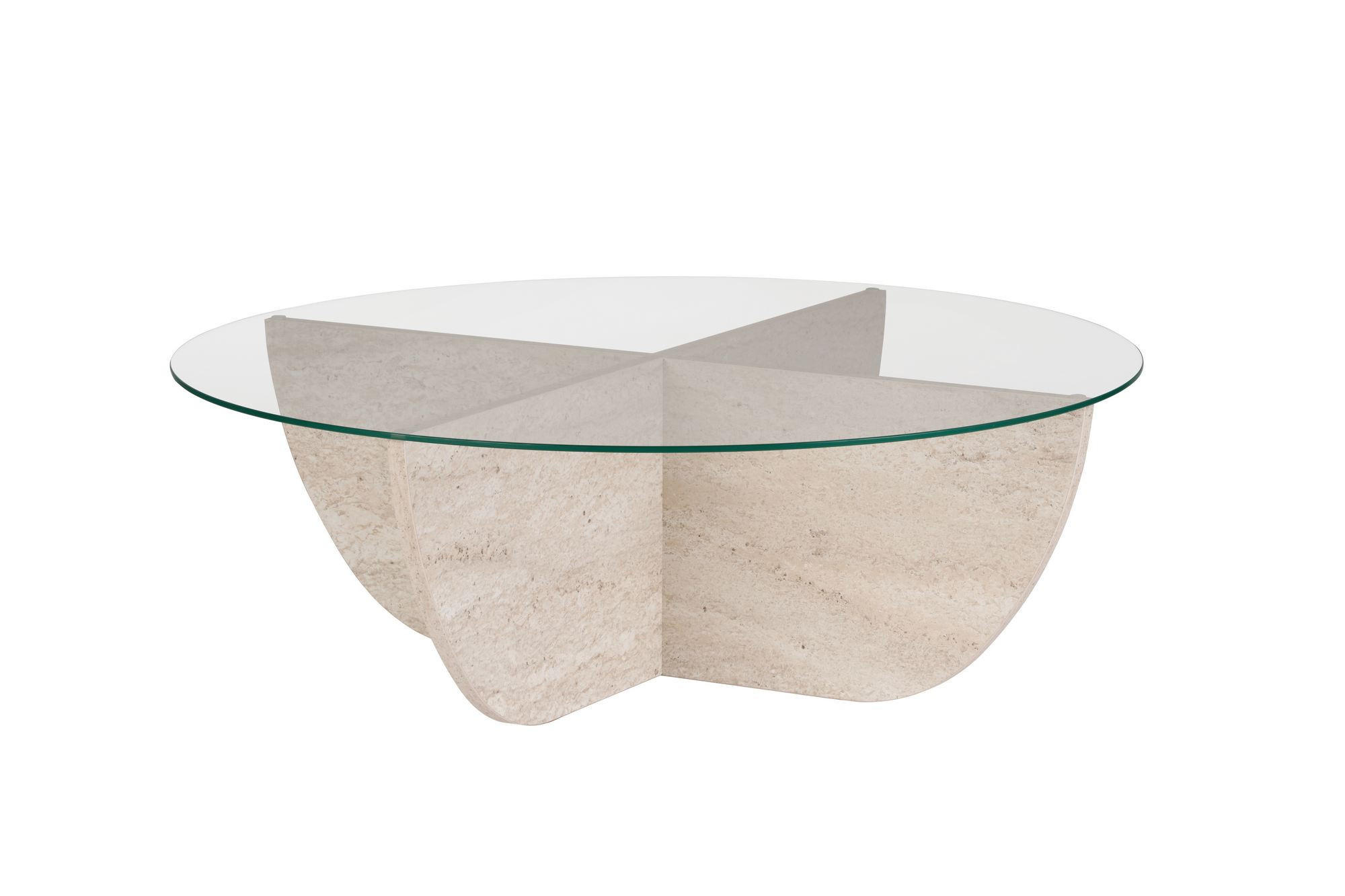 Habitat Garten Couchtisch Beige 90x30x90 cm