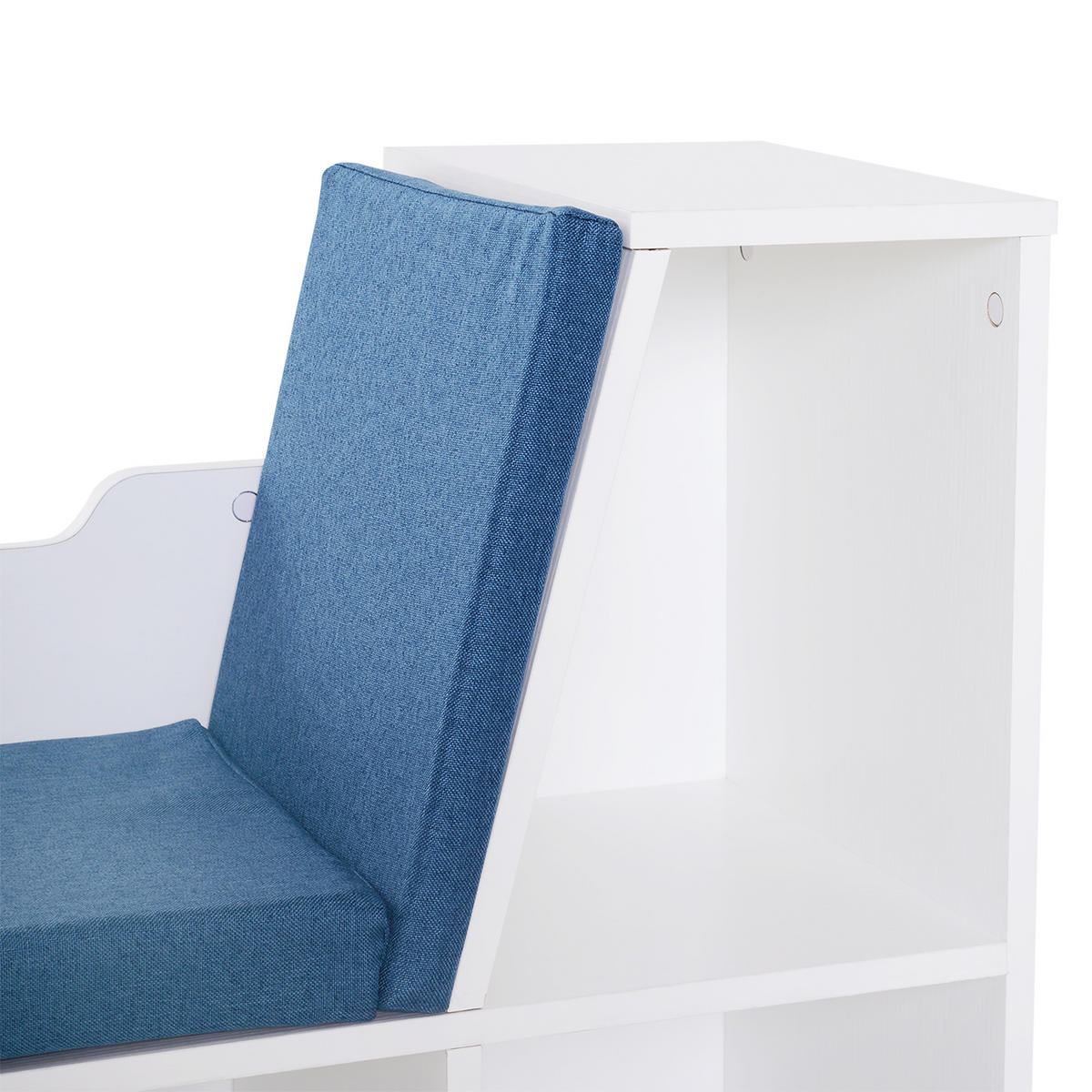 KINDERREGA DE-15457 102/30/61 cm, 6 Fächer Blau - Blau, Holzwerkstoff (102/61/30cm) - ComfortXL