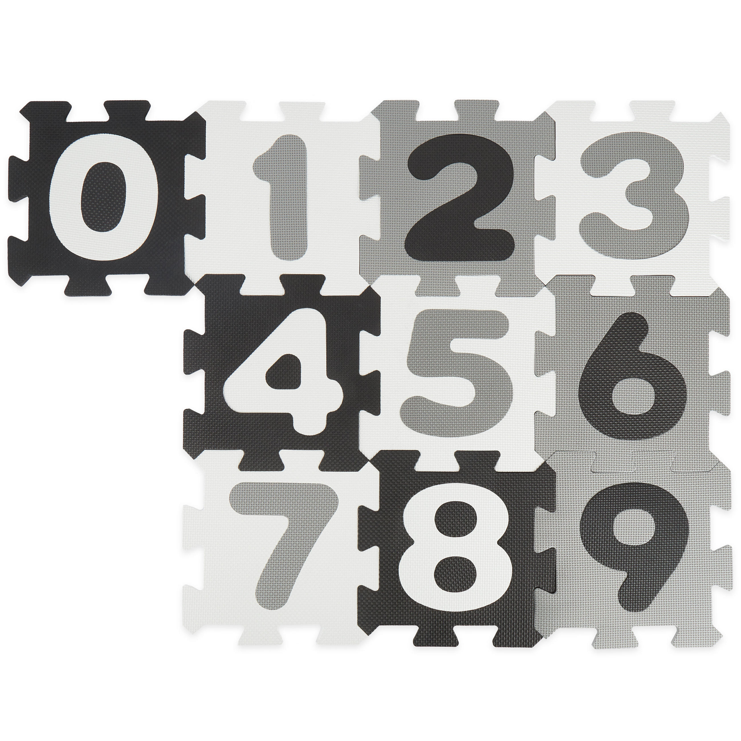 Bieco Spielwaren Puzzlematte Grau 32x32 cm