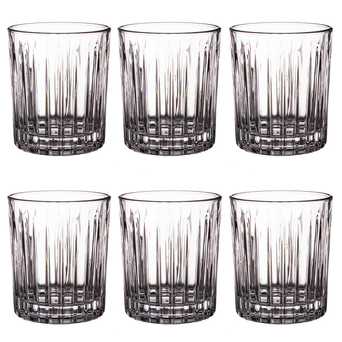 TRINKGLÄSER (6er Set) High Class 320 ml - Transparent, Glas (0.32L) - Butlers
