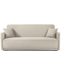 EINZELSOFA LIRIS, 3 Personen, Hellbeige - Beige, Holz/Holzwerkstoff (208/91/98cm) - KONSIMO®