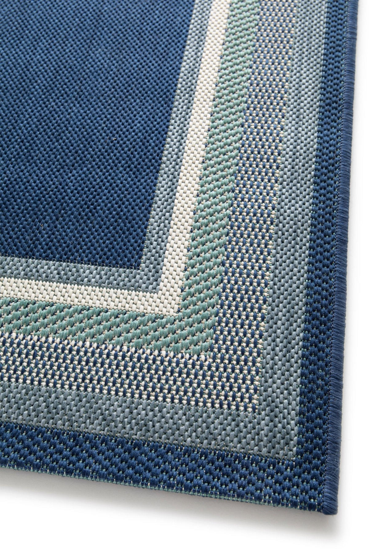 TEPPICH In- Outdoor, fleckenresistent blau - Blau, Textil (80/150cm) - AFK Living