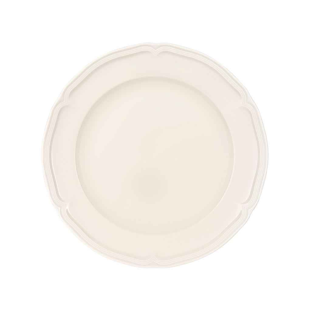 SPEISETELLER Manoir weiß ø 26,7 cm - Weiß, Keramik (26.7cm) - Villeroy & Boch