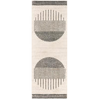 KURZFLORTEPPICH 80/220 cm Grau - Weiß, Naturmaterialien/Textil (80/220cm) - LIVABLISS