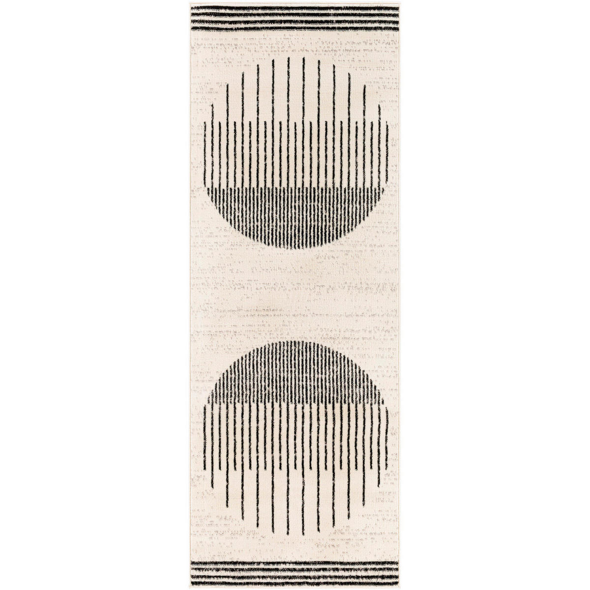 KURZFLORTEPPICH 80/220 cm Grau - Weiß, Naturmaterialien/Textil (80/220cm) - LIVABLISS