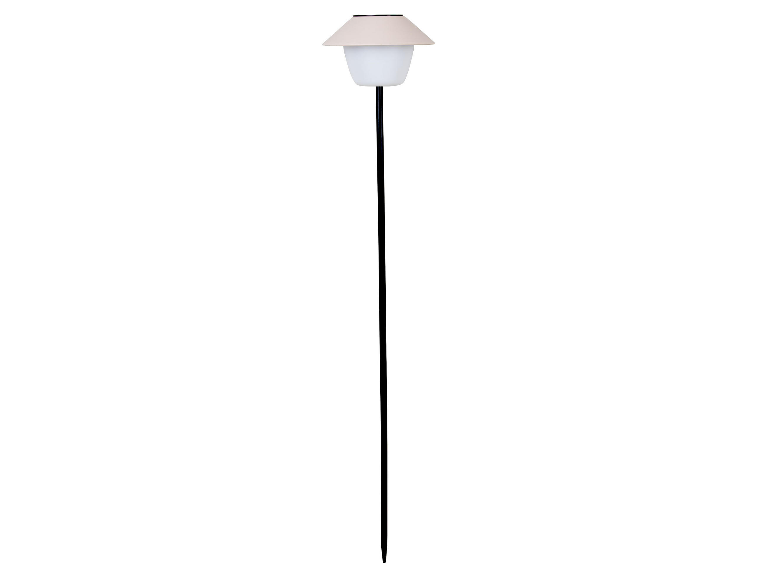 STEHLAMPE Marioneta Solar - Grau - 18/18/78 cm - Grau, Kunststoff (18/18/78cm) - Leitmotiv