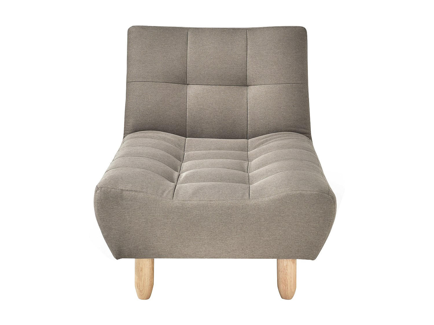 RECAMIERE mit Schlaffunktion - 1 Person - Stoff - Taupe - - Taupe, Textil (84/87/165cm) - Vente-Unique