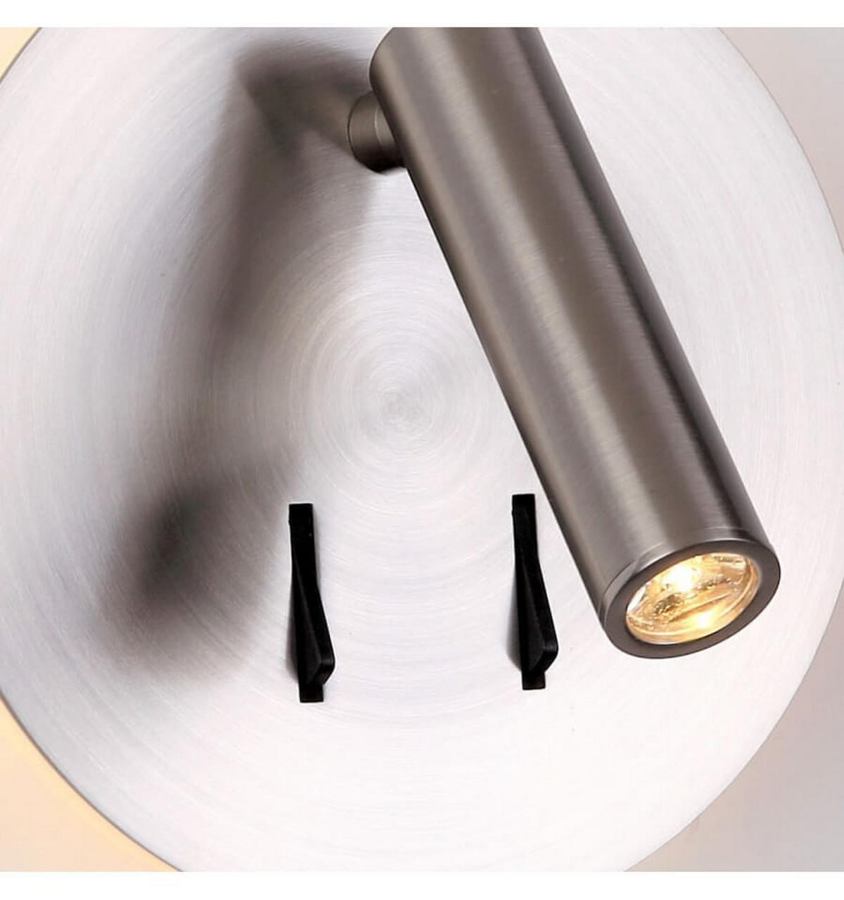 WANDLEUCHTE Bilbao, Silber/Chrom, 15cm - Chromfarben, Metall (15/15/3cm) - KOSILUM