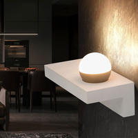 LED WANDLEUCHTE TIMO Betonoptik Grau - Grau, Metall (30/17.5/15cm) - Globo Lighting