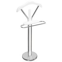 KLEIDERBUTLER, silber - Chromfarben, Metall (47.5/108/30cm) - bremermann