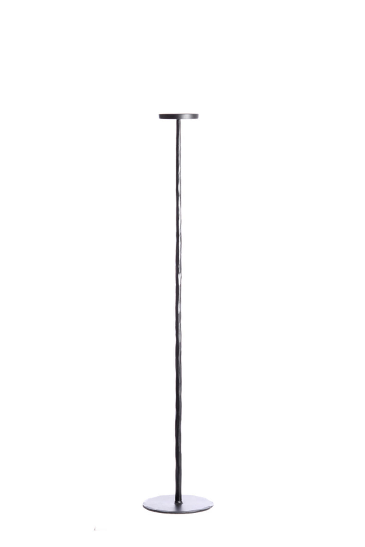 KERZENSTÄNDER Esine Schwarz Ø18/100 cm - Schwarz, Metall (18/100/18cm) - Light & Living