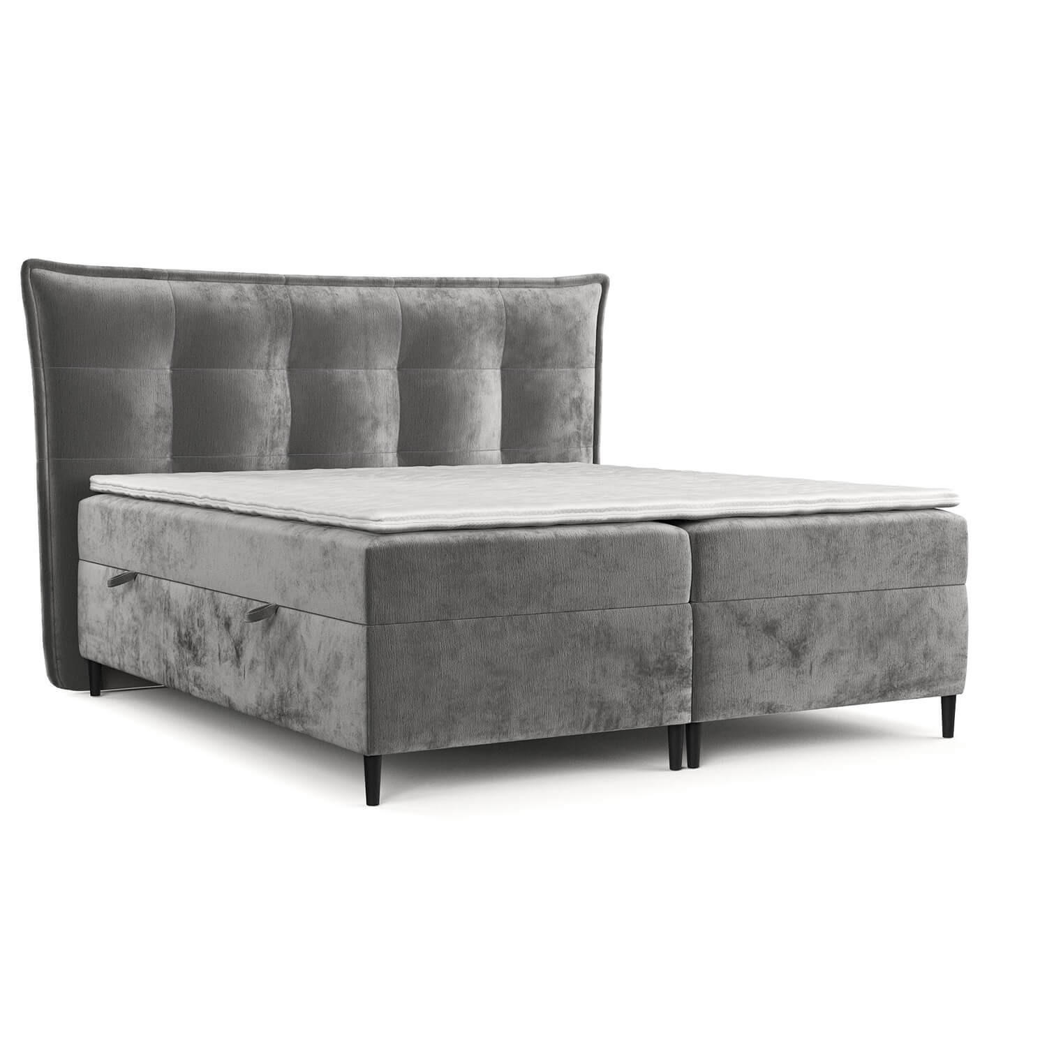 AltaBeds POSTEL BOXSPRING LAS PALMAS 160/200 cm Šedá