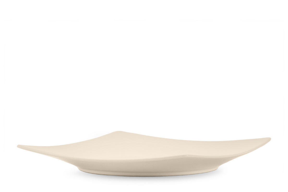 TELLERSET EPIRI Speiseteller 6 Personen 6-tlg - Beige, Keramik (25cm) - KONSIMO®