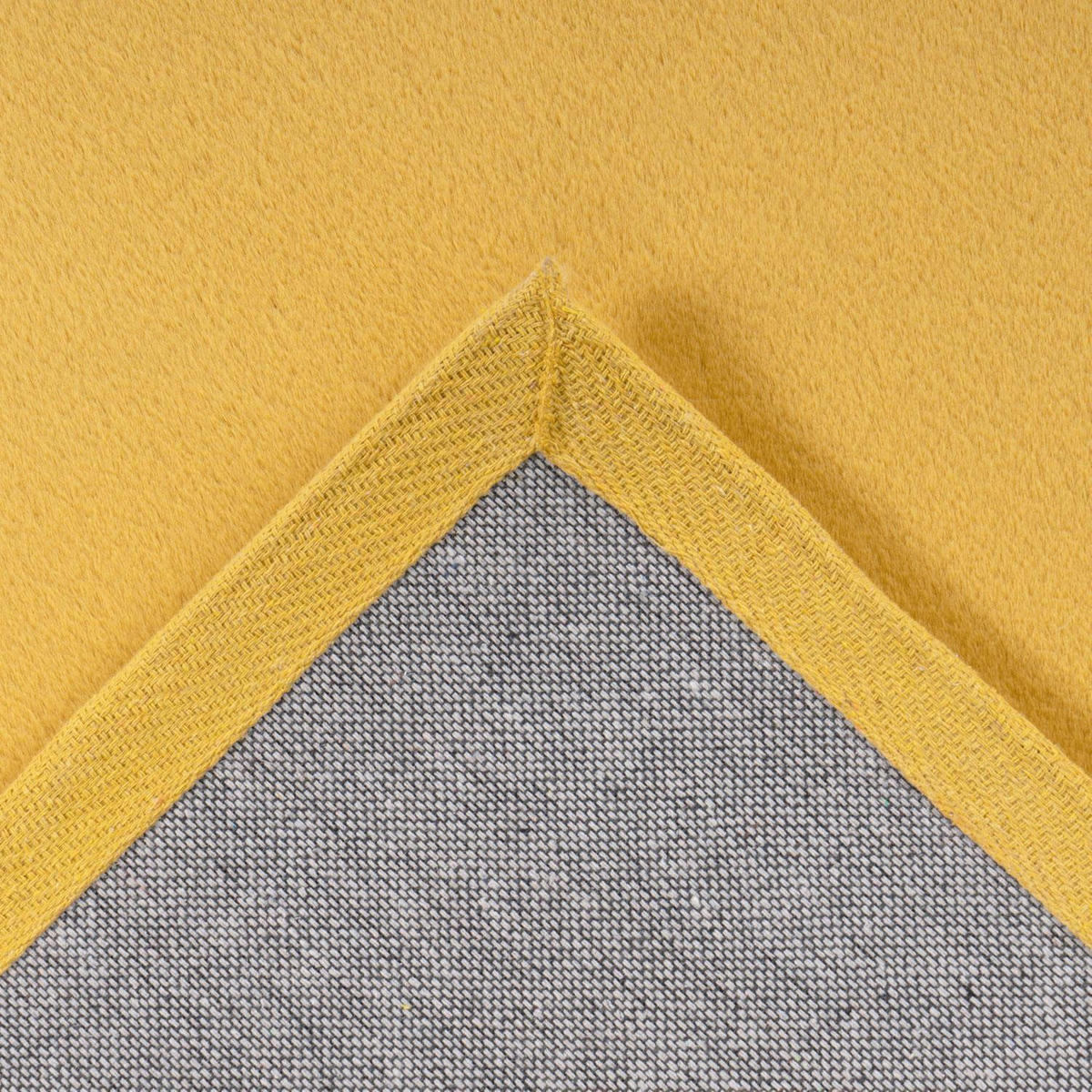 HOCHFLOR-TEPPICH Topia 400 Gelb 200x290 cm - Gelb, Textil (200/290cm) - carpet city