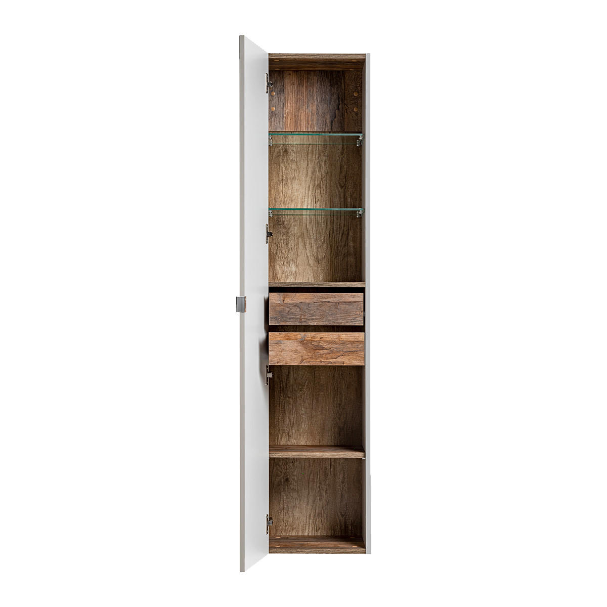 ZÁVĚSNÝ SLOUPEK Éros Krtek - šedohnědá, kompozitní dřevo (35/160/33cm) - Petits-meubles