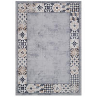 TEPPICH NORA Grau 100/200 cm - Grau, Textil (100/200cm) - Tapiso