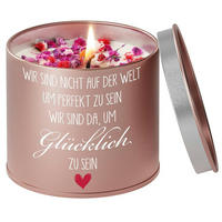 DUFTKERZE Lavendel 9OZ 50 Stunden Brenndauer - Beige, Paraffin (8cm)