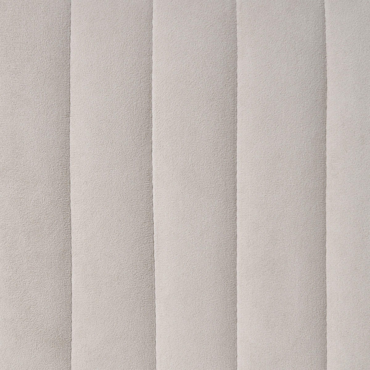 POLSTERBANK Samtstoff Beige Utah - Goldfarben/Weiß, Textil/Metall (91/43/47cm) - Beliani