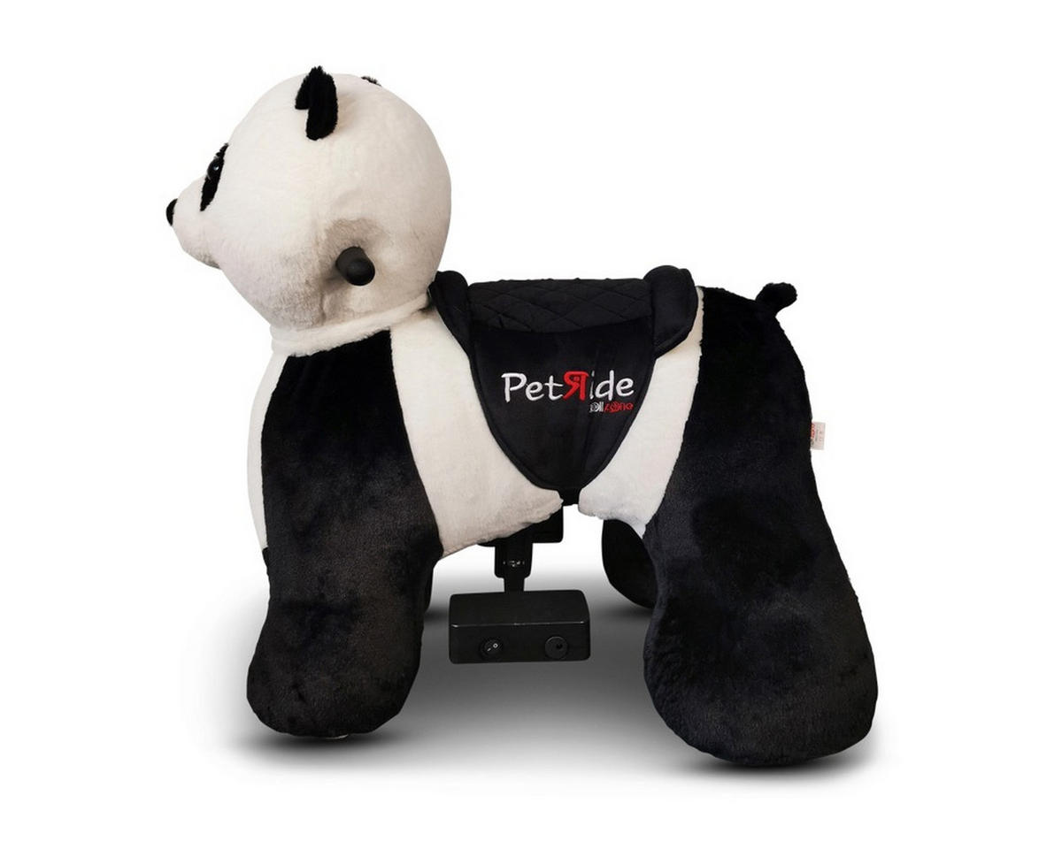 REITPANDA Pochoo schwarz-weiß - Schwarz, Kunststoff (80/48/75cm) - TPFLiving