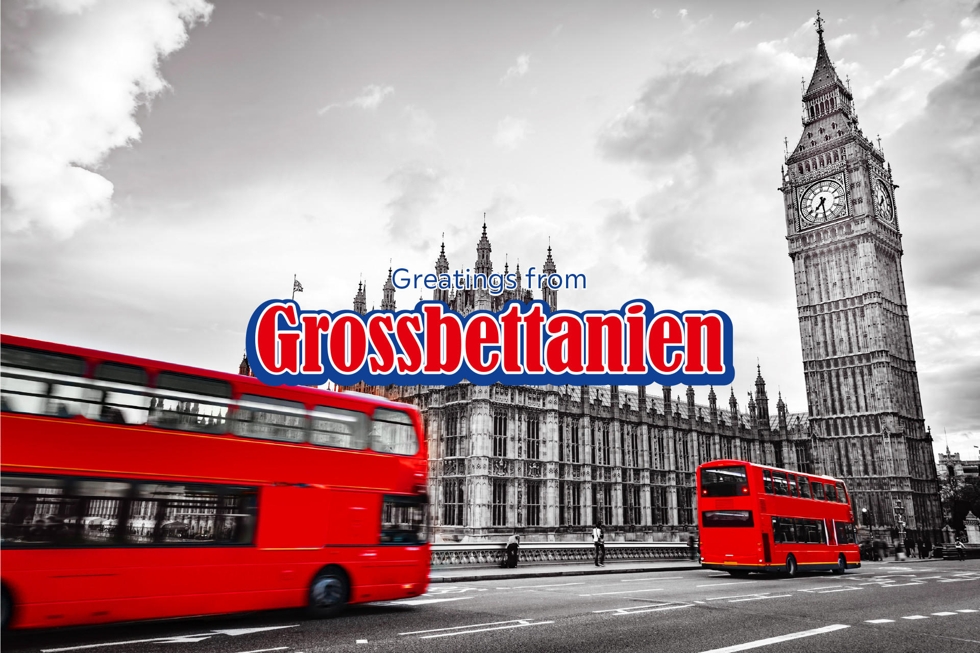 Postkarte Grossbettanien