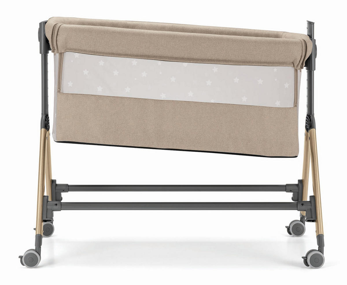 BEISTELLBETT für Babys Sempreconte | für 0-9 kg | Grau | 8 Höhen - Grau, Textil (60/17/110cm) - Cam il Mondo del Bambino S.p.A.