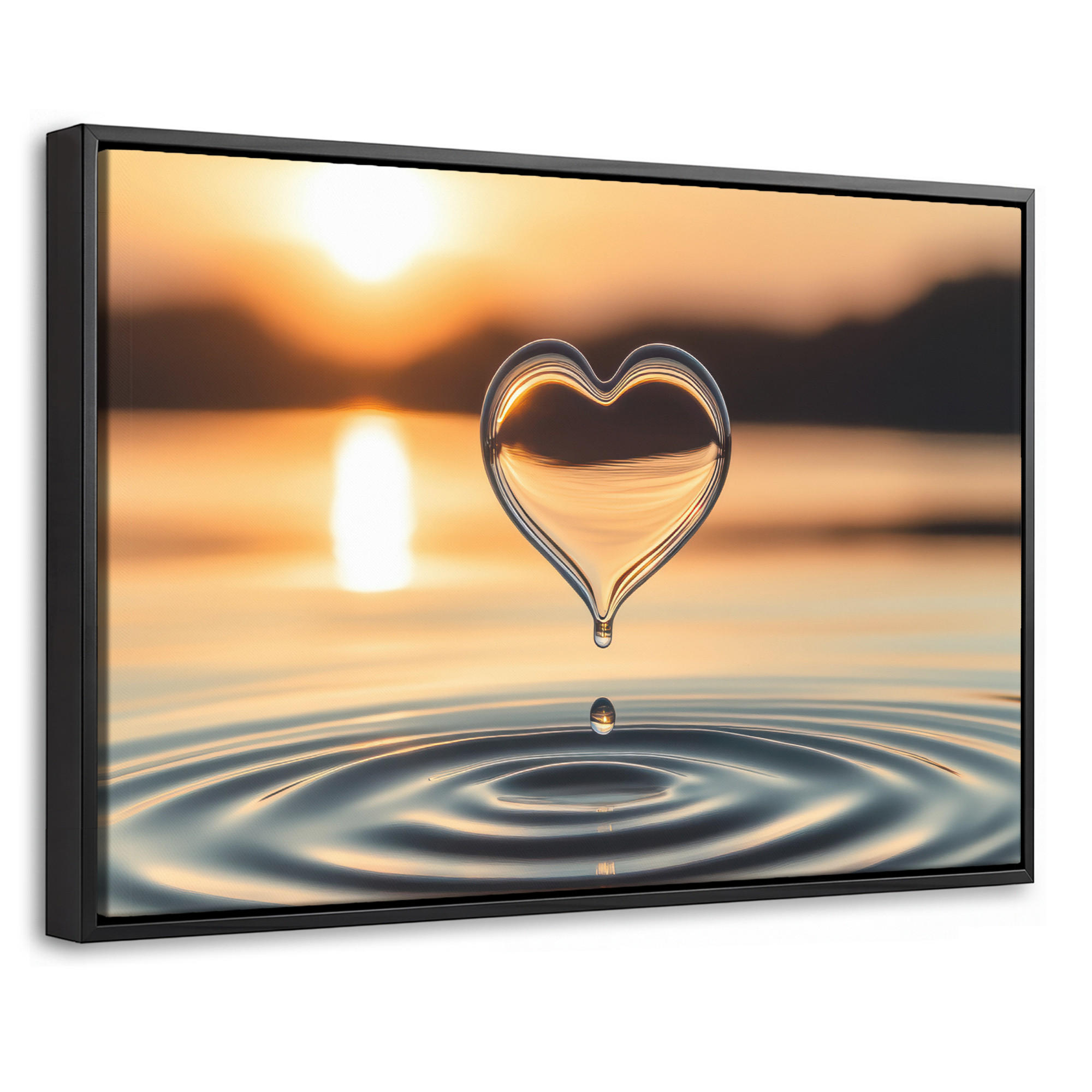 MuchoWow Leinwand Bernstein 30x20 cm
