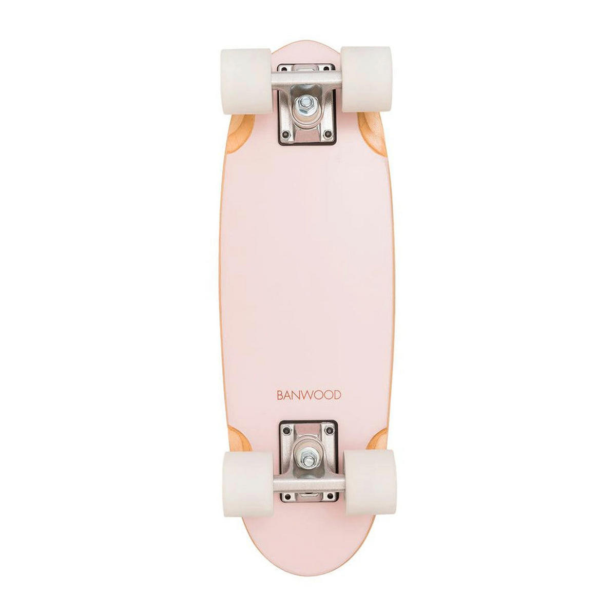 SKATEBOARD aus Holz für Kinder, ab 3 Jahren, Rosa - Pink, Holz (17.5/54cm) - Banwood