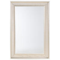 WANDSPIEGEL gold rechteckig 60/90 cm Cassis - Silberfarben/Goldfarben, Kunststoff (60/90/4cm) - Beliani