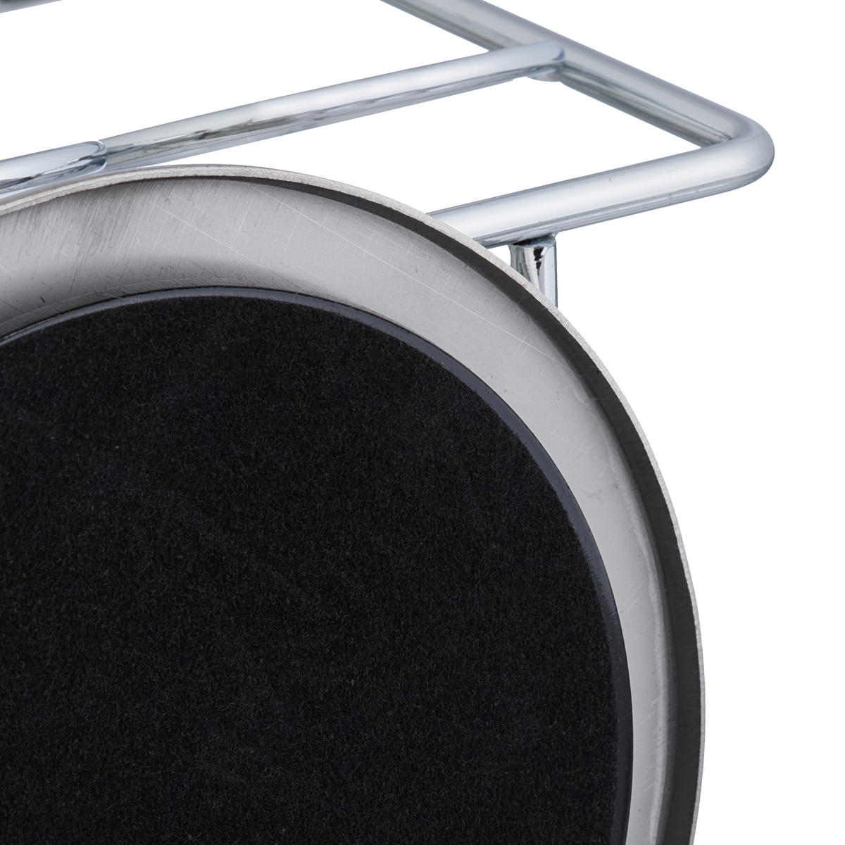 KAPSELHALTER - Silberfarben, Metall (16/30.5/12.5cm) - Relaxdays