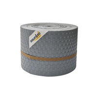 SICHTSCHUTZSTREIFEN Rattan PE für Doppelstabmatten Hellgrau 26m - Hellgrau, Kunststoff (2600/19cm) - ZAUN|ZU