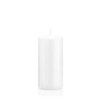STUMPENKERZEN Weiß Ø 68 x 150 mm, 12 Stück - Weiß, Paraffin (7/15cm) - Wiedemann Kerzen