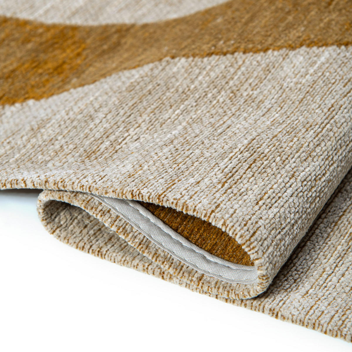 TEPPICH Swing Harvest Gold 170/240 cm - Goldfarben, Textil (170/240cm) - Lola&Moi