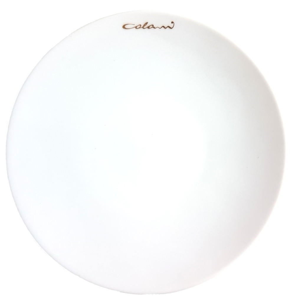 TELLER rund weiß - Multicolor/Weiß, Keramik (18cm) - Luigi Colani Porzellan