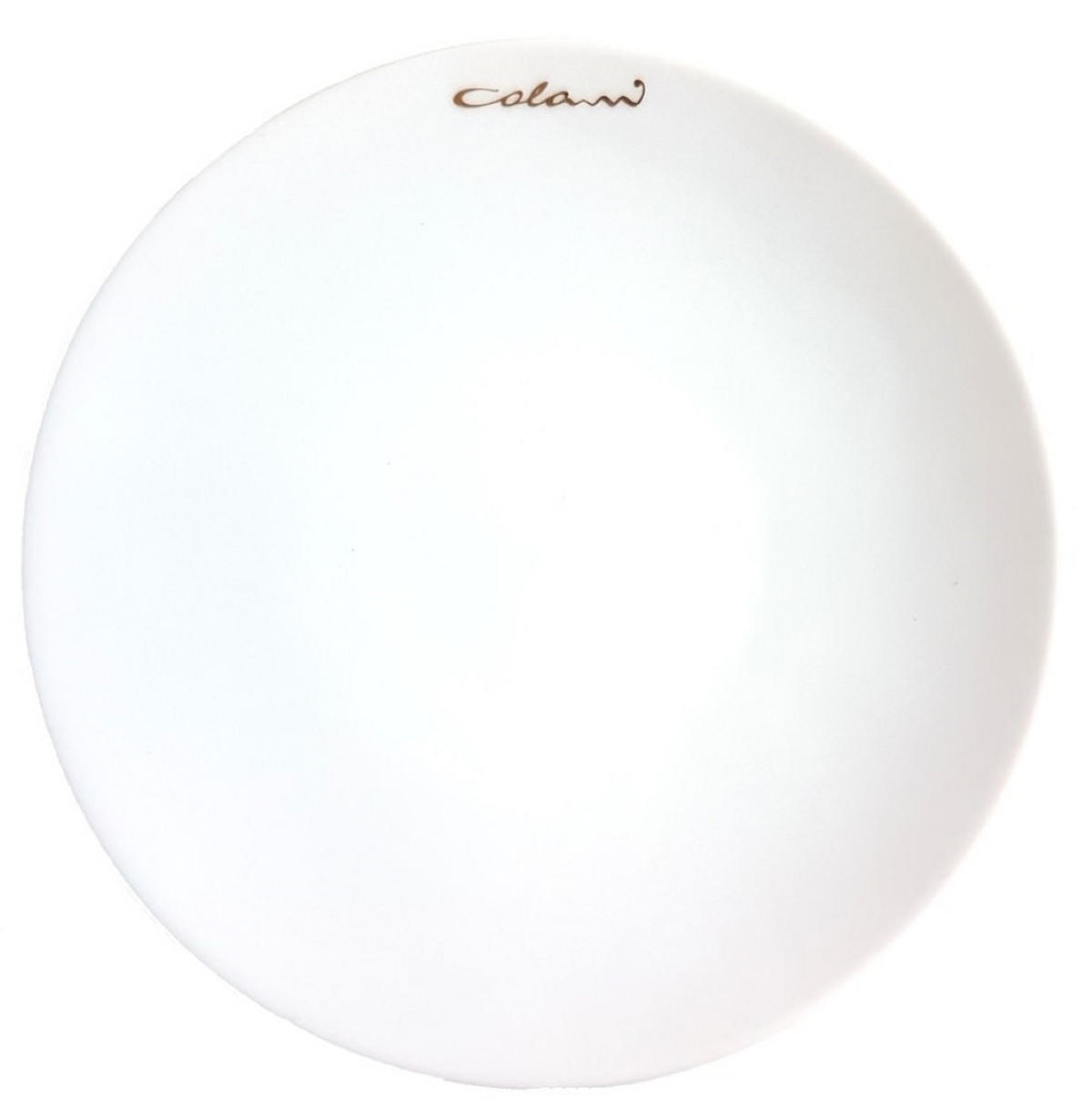 TELLER rund weiß - Multicolor/Weiß, Keramik (18cm) - Luigi Colani Porzellan