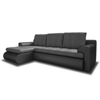 ECKSOFA Santi, Seite: Links - Grau, Holz/Textil (226/152cm) - Sofnet