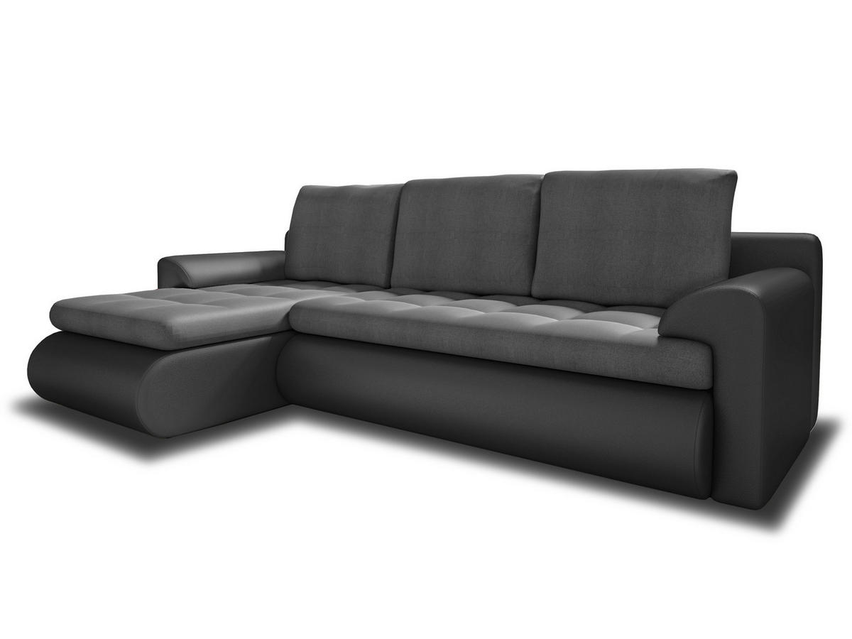 ECKSOFA Santi, Seite: Links - Grau, Holz/Textil (226/152cm) - Sofnet