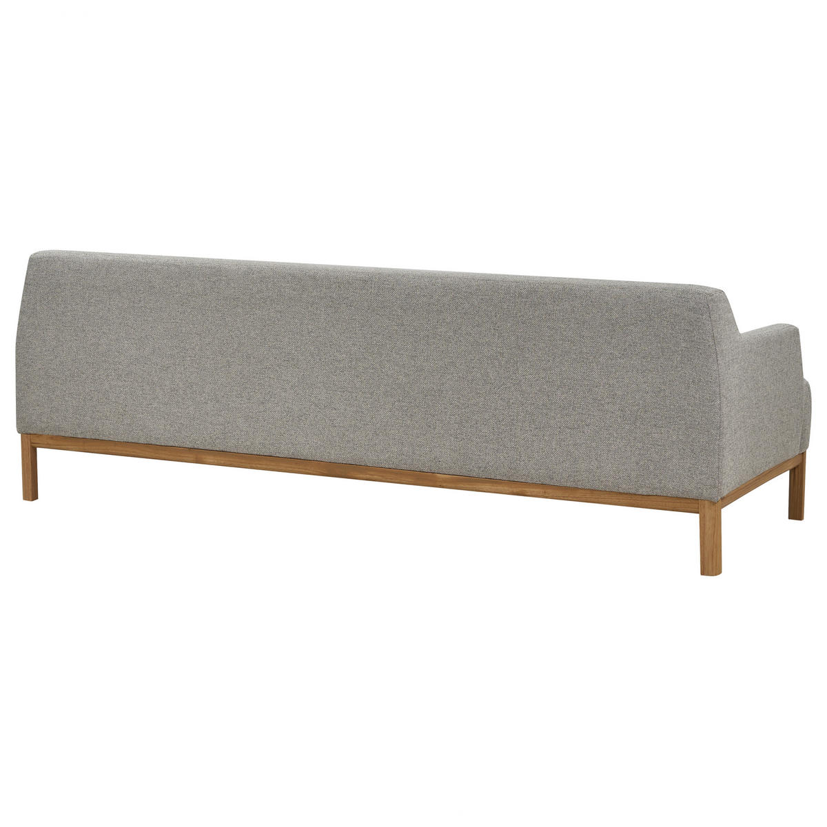 POHOVKA 3-místná Látka Světle šedá Sosjo - světle šedá, textil (219/74/83cm) - Beliani