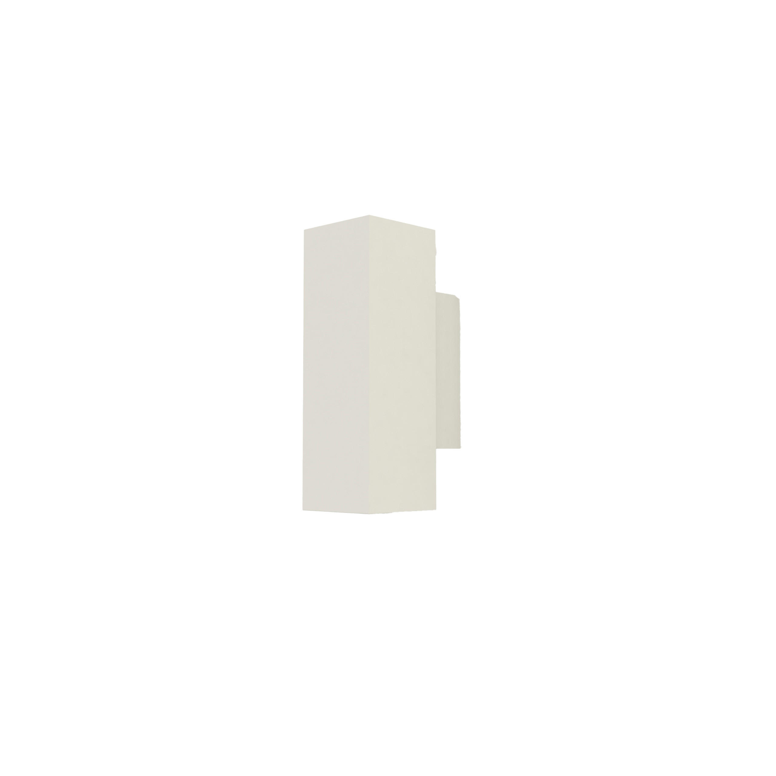 WANDLEUCHTE Cube X2 H18 - Weiß, Metall (6/18/6cm) - Lumicom