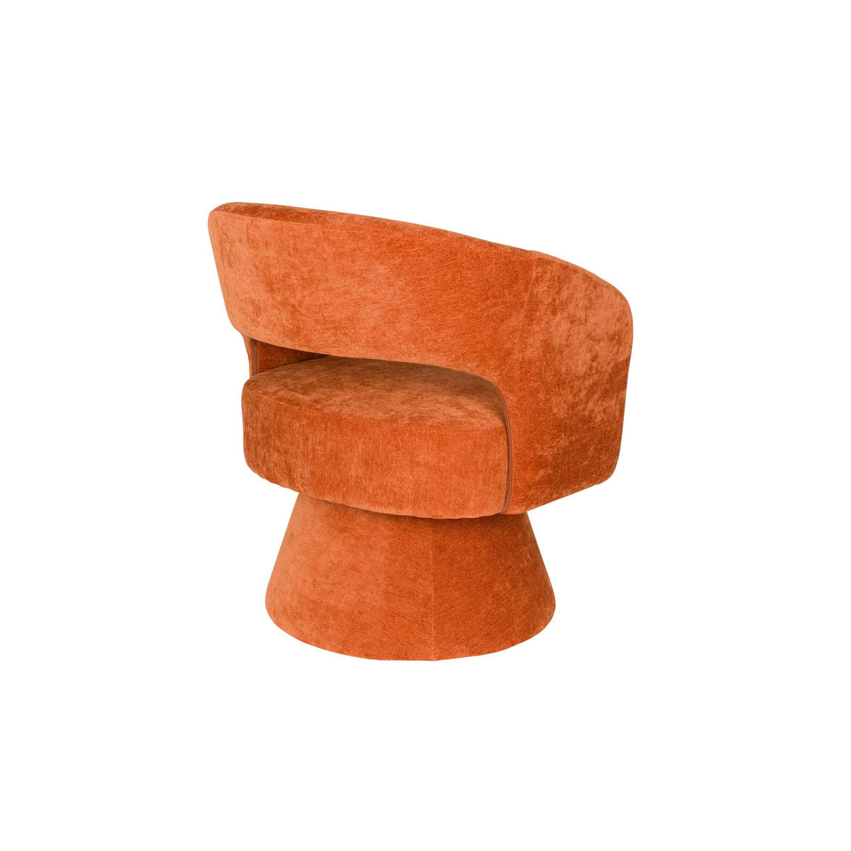 SESSEL Charina Orange - Orange, Kunststoff (71/78/65.5cm) - Housecraft Living
