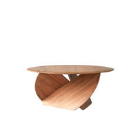 COUCHTISCH Gonzague Natur aus Teak - Naturfarben, Holz (97/97/42cm) - Tikamoon