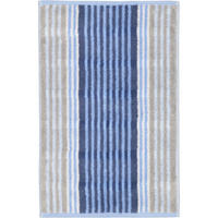 GÄSTETUCH NOBLESSE HARMONY STREIFEN 1085 SKY - 17 - Blau, Textil (30/50cm) - Cawoe