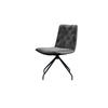 DREHSTUHL NEW CHARME Steingrau Velvet - Grau, Textil (52/87/66cm) - KAWOLA
