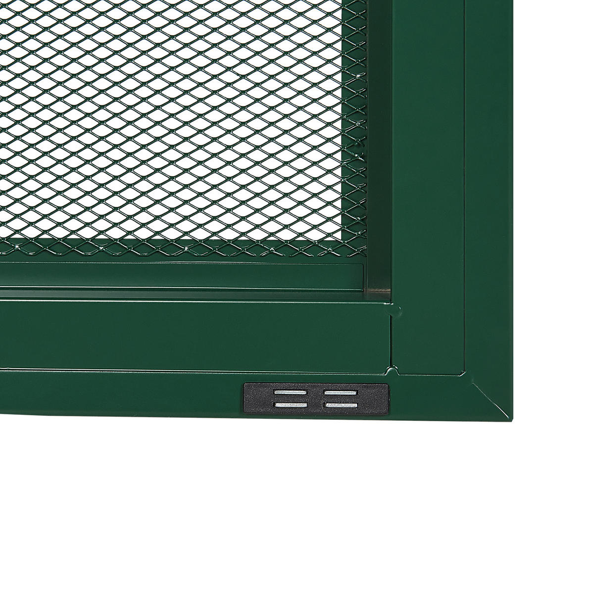 SCHRANK Grün Wakatipu - Grün, Metall (80/102/40cm) - Beliani