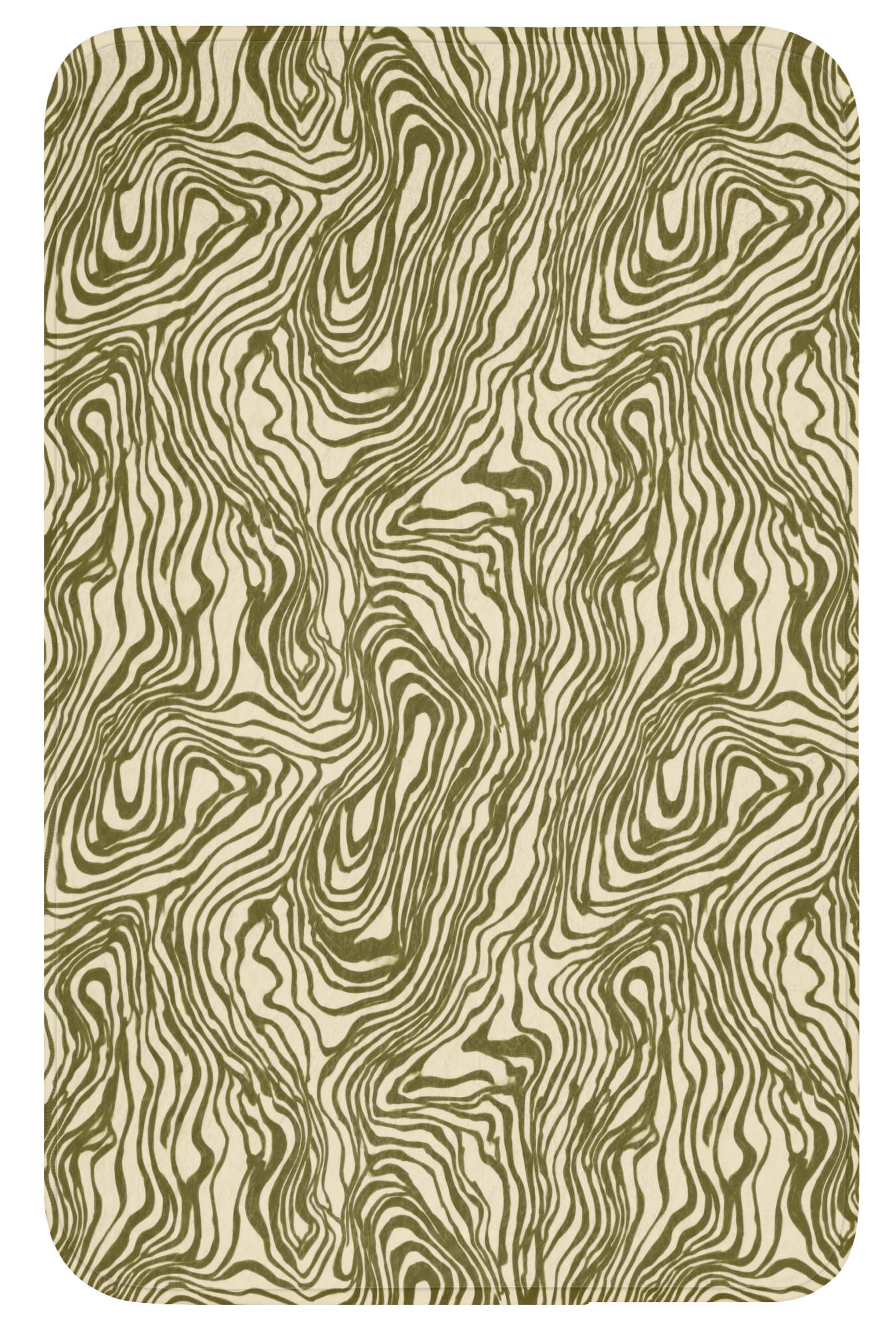 OnlyWow WC PŘEDLOŽKA Abstraktní - Mramor - Zelený 50x80 cm