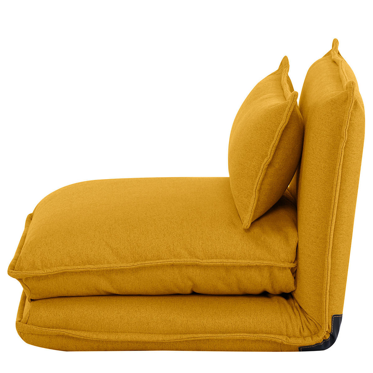 SCHLAFSESSEL - Gelb, Textil (78/56/74cm) - home24