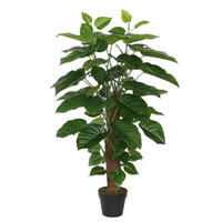 KUNSTPFLANZE Künstlicher Pothos – Elowyn 120 cm - Grün, Kunststoff (120cm) - aplanta