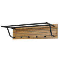 NÁSTĚNNÁ SKŘÍŇ Hnědá - hnědá, dřevo (80/20/27cm) - MCW