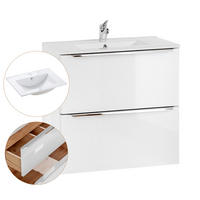 WASCHTISCH Toskana-56 - Weiß, Holzwerkstoff (61/59/46cm) - Lomado